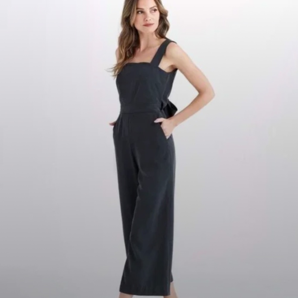 Vetta Capsule Convertible Jumpsuit - The Apron - Black - Size 2